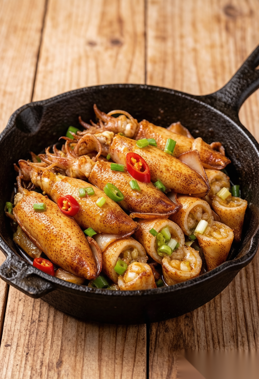 Roe Squid